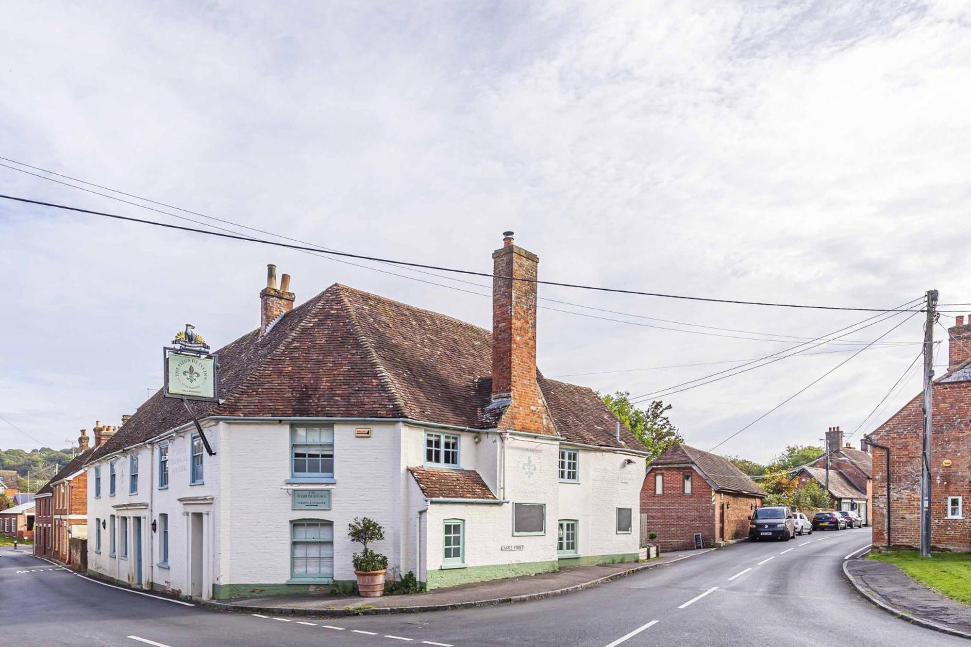 The Fleur De Lys Hotell Cranborne Eksteriør bilde